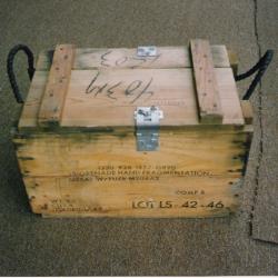 Wood Grenade Box