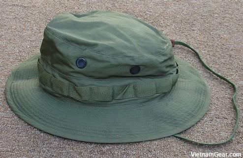 Vietnam US Army OG-107 Green Ripstop Jungle Boonie Hat 1969 MINT Unissued 6 7/8 