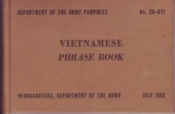 US Army Vietnamese Phrase Book