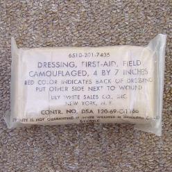 Field Dressing - 4 by 7 Inches
