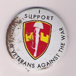 I support Vietnam Veterans Against.. Badge