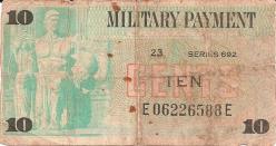 Military Payment Certificates - 692 Series