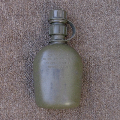 Special Forces in Vietnam were issued with filter attachments for their plastic 1-quart canteens.