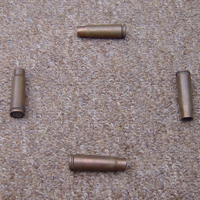 AK47 Spent Cartridges.
