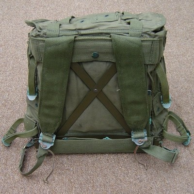 The ARVN Rucksack was mounted on a steel X frame.
