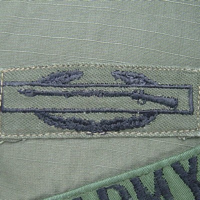 Subdued Combat Infantryman Badge.
