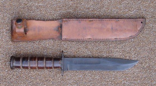 This Camillus Ka-Bar knife was owned by Gen.