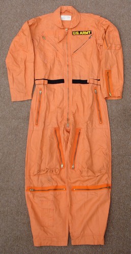 Indian Orange Summer Flying Coveralls.