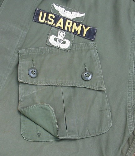 Each of the Tropical Combat Jacket's four cargo pockets had drain holes.