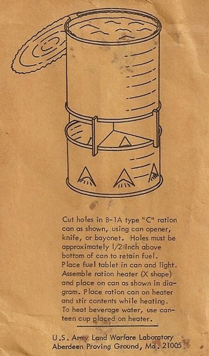 Instructions on how to use the lightweight grid were printed on the packet.