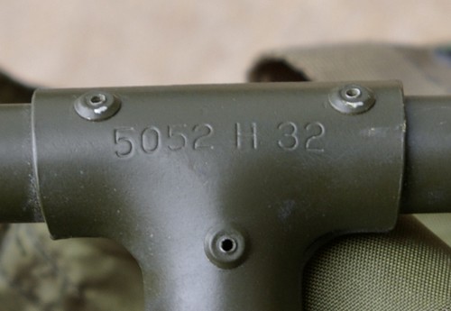 The riveted frame of the P66 was made from 5052 alloy, which was more flexible than 5086 alloy used in the welded frames.