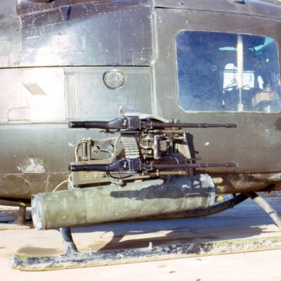 M16 Armament Subsystem on a UH-1B Gunship
