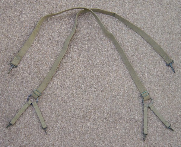 WWII era Marine Corps M1941 Suspenders.