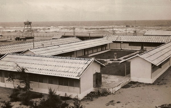 The MACV Advisory Team 28 compound at Tuy Hoa, Phu Yen province, II Corps.