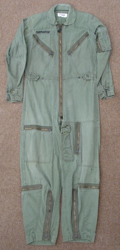 Olive Green K2B Flying Coveralls.