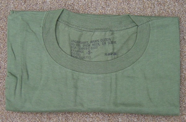 Olive Green T-Shirt.