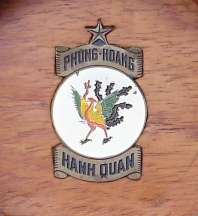 According to the 1970 Phung Hoang Advisor Handbook, in Vietnamese mythology the Phung Hoang bird (Phoenix) is an omen of marital happiness, peace and good fortune.