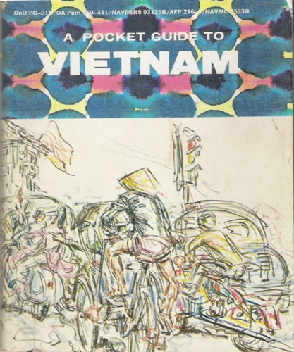 The 1970 PG-21B Pocket Guide to Vietnam featured a completely redesigned front cover.