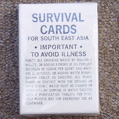 Survival Cards.