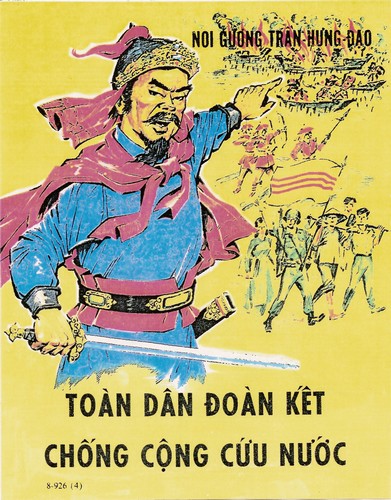 The Tran Hung Dao color handout was developed in May 1966.
