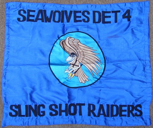 Flag of the Seawolves (Helicopter Attack (Light)- Squadron Three) Detachment-4.